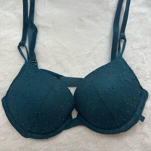 Victoria's Secret Teal Lace Women's Bra